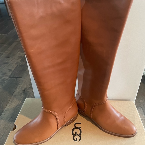 Brand New Condition UGG Camel Riding Boots - Picture 1 of 3